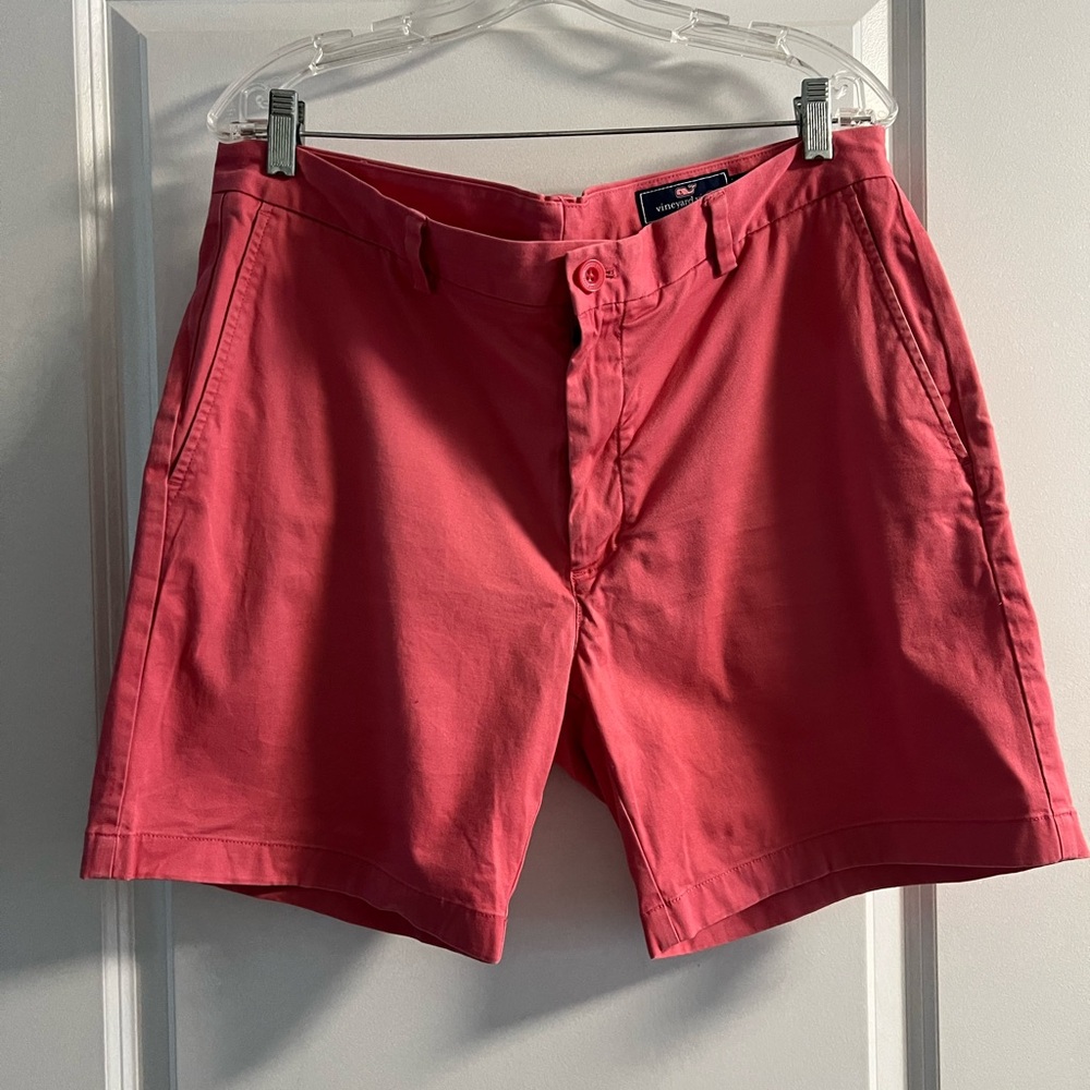 Vineyard Vines Men’s Coral/Salmon Breaker Shorts